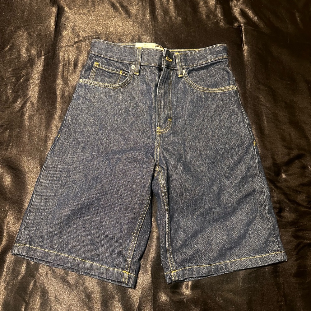 Cotton On Dark Blue Jean Shorts for Men